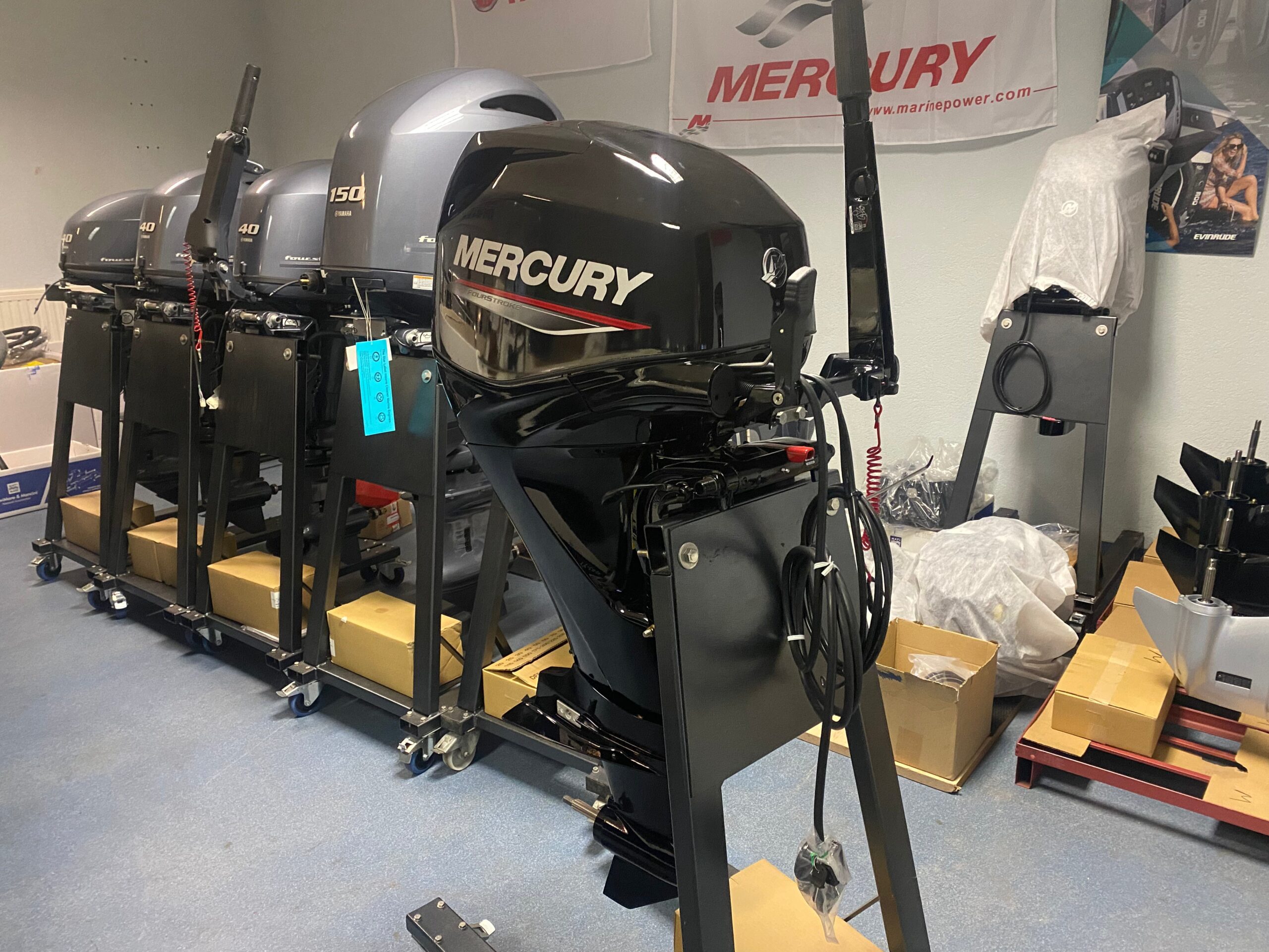 Mercury 40HP EFI ELHPT FourStroke Outboard Motor – 20” Long Shaft – Tiller Handle – 2026 New - Image 2