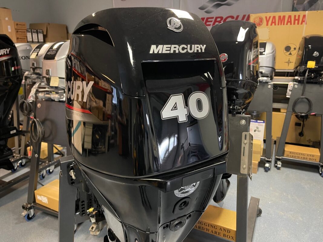 Mercury 40HP EFI ELPT FourStroke Outboard Motor – 20” Long Shaft – Electric Start & Power Trim – 2026 New