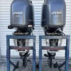 Twin Yamaha 200HP four stroke outboards