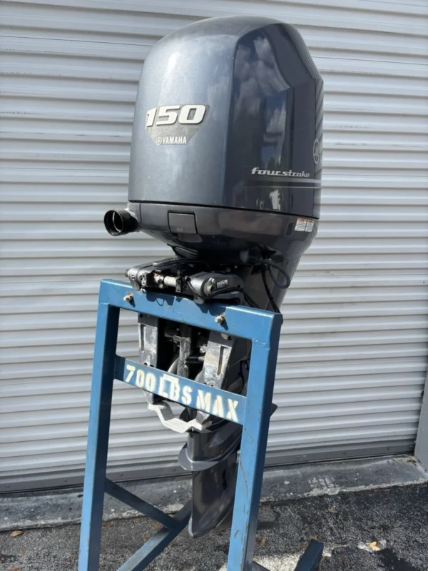 Used 2014 Yamaha F150XA 150 HP 4-Stroke Outboard Motor – 25″ (X) Shaft – 208 Hours