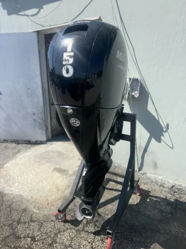 2022 Mercury 150HP Four Stroke Outboard Motor – 25” Shaft – Only 538 Hours