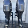 Yamaha F200XCA 200HP outboard motor pair