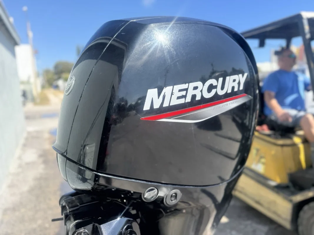 2022 Mercury 150HP Four Stroke Outboard Motor – 25” Shaft – Only 538 Hours