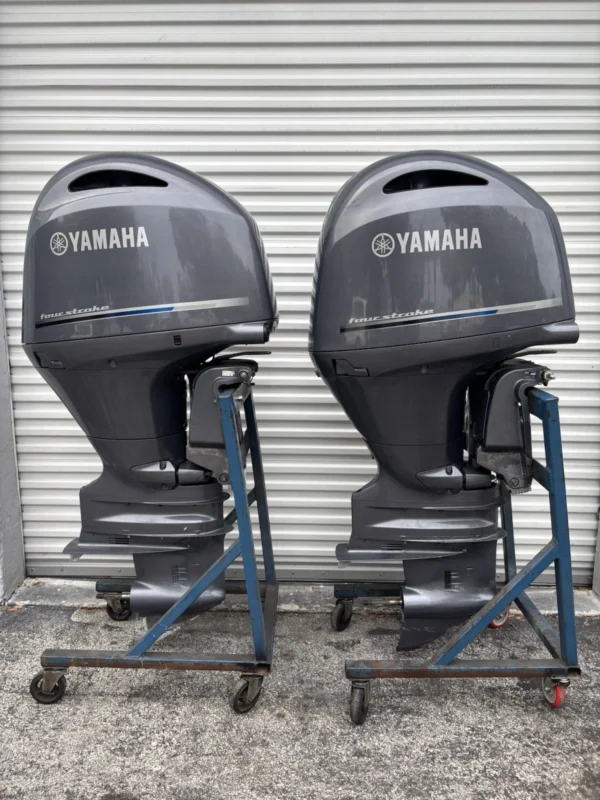 Used 2018 Yamaha LF150XB 150 HP 4-Stroke Outboard Motor – 25″ (X) Shaft – Ready to Mount and Run