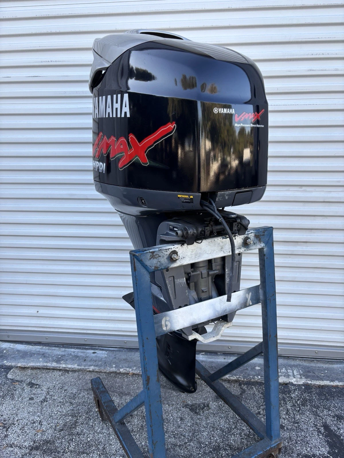 2007 Yamaha VZ175TLR VMAX 175HP Outboard Motor – 20” Shaft – 311 Hours - Image 4