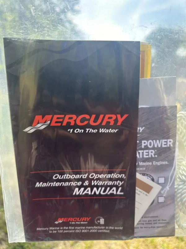 Mercury 9.9HP FourStroke Outboard Motor – 4-Stroke Tiller Boat Engine