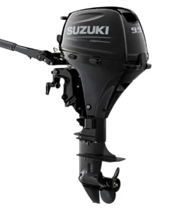 Suzuki DF9.9BS5 9.9HP 4-Stroke Outboard Motor – 15” Shaft – Tiller – New
