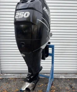 2009 Mercury 250XLVER Verado 250HP Four Stroke Outboard Motor – 25” Shaft – 512 Hours