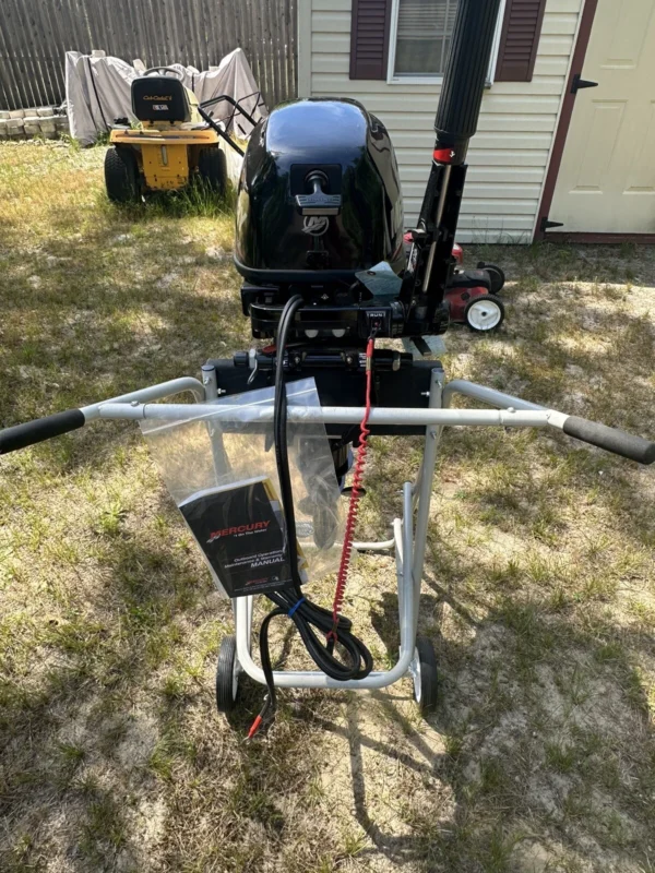 Mercury 9.9HP FourStroke Outboard Motor – 4-Stroke Tiller Boat Engine