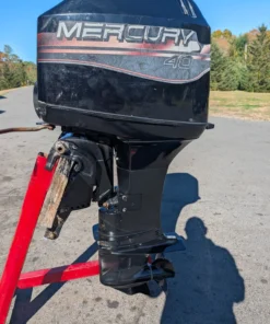 1998 Mercury 40HP 2 Stroke Outboard Motor – 20” Shaft – Power Trim – 59CI