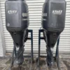 Twin Yamaha 150HP four stroke outboards , Twin Yamaha 150HP outboards, Yamaha 150HP four stroke pair, Yamaha F150 150HP motors, Yamaha counter rotating 150HP engines