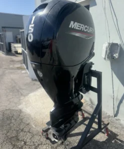 2022 Mercury 150HP Four Stroke Outboard Motor – 25” Shaft – Only 538 Hours