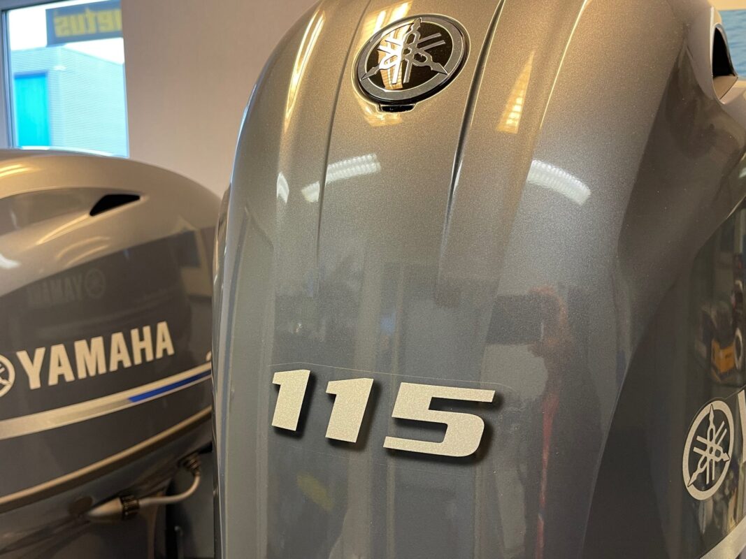 Yamaha F115 LB 115HP Long Shaft Outboard Motor – EFI | Multifunction Tiller | Trolling | Propeller