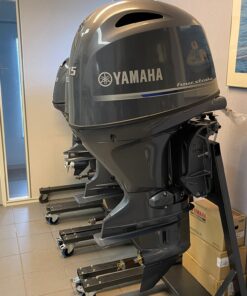 Yamaha F115 LB 115HP Long Shaft Outboard Motor – EFI | Multifunction Tiller | Trolling | Propeller