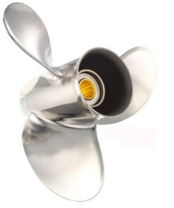 New 8-15 HP Solas Saturn Stainless Propeller