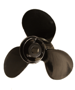 New EMP 115 HP & Up Aluminum 3-Blade Propeller • 4-3/4 Hub (E Series) • Standard Rotation