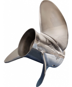 New OEM BRP Johnson & Evinrude Viper Stainless Steel Outboard Propeller