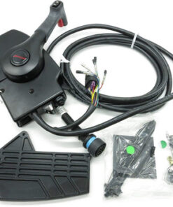 New OEM Mercury Outboard Side Mount 14 Pin Control Box Assembly w/ Trim Switch & 20' Harness OEM # 881170A14