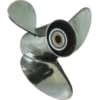 New OEM Volvo Penta Stainless SX Drive Rubber Hub Propellers, 3-Blade, 19 Spline