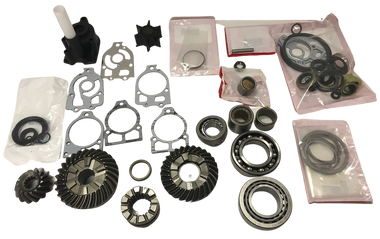 New Red Rhino / Mercury & Mariner Outboard 1986-2015 V6 2.0/2.4/2.5L 135-200 HP Gearcase Rebuild Kit