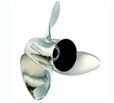 New Solas / Rubex S3 Stainless Steel Interchangeable Hub Propeller # 9561-151-23, 9561-151-24, 9561-151-25