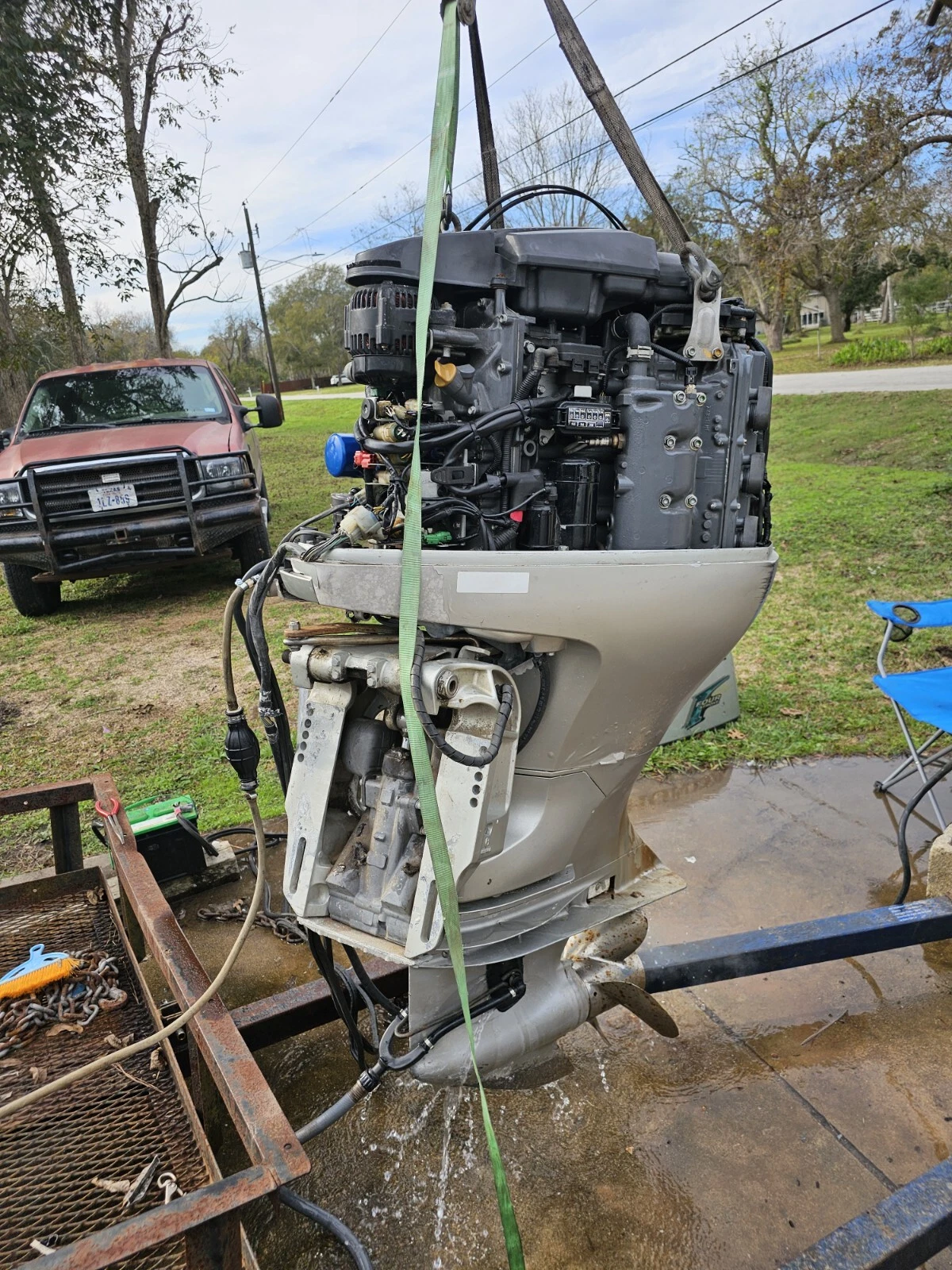Honda 200HP 4-Stroke Outboard Motor – Used - Image 6