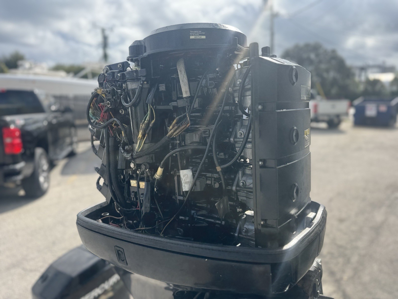 2004 Mercury 125HP 2-Stroke Outboard Motor – 20” Shaft | 437 Hours | Power Trim - Image 12