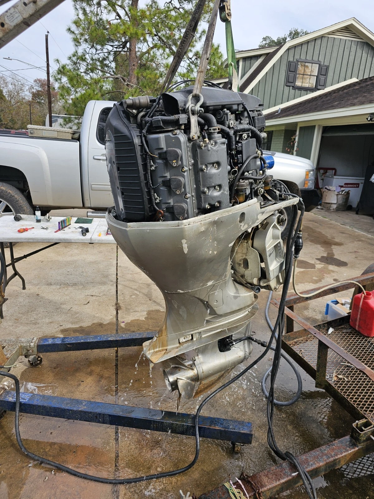 Honda 200HP 4-Stroke Outboard Motor – Used