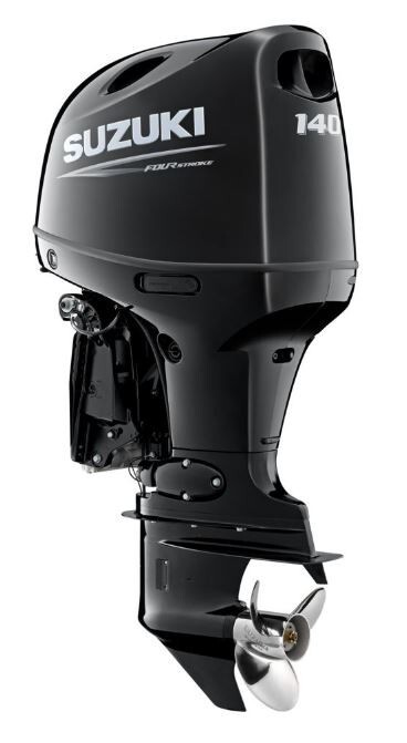 Suzuki DF140BTL 140HP 4-Stroke Outboard Motor – 20” Shaft | New | 5-Year Warranty