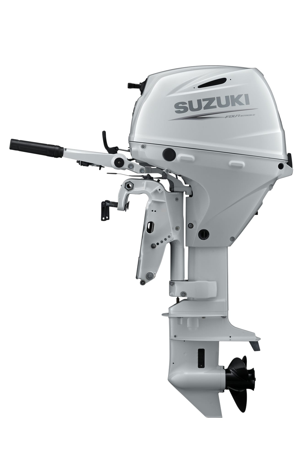 Suzuki DF25ATHLW5 25HP 4-Stroke Outboard Motor – 20” Long Shaft | Tiller | Power Tilt - Image 3
