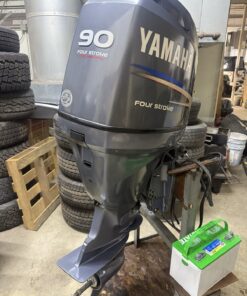 2005 Yamaha 90HP F90TLRD 4-Stroke Outboard Motor – 20” Shaft | 359 Hours | Freshwater