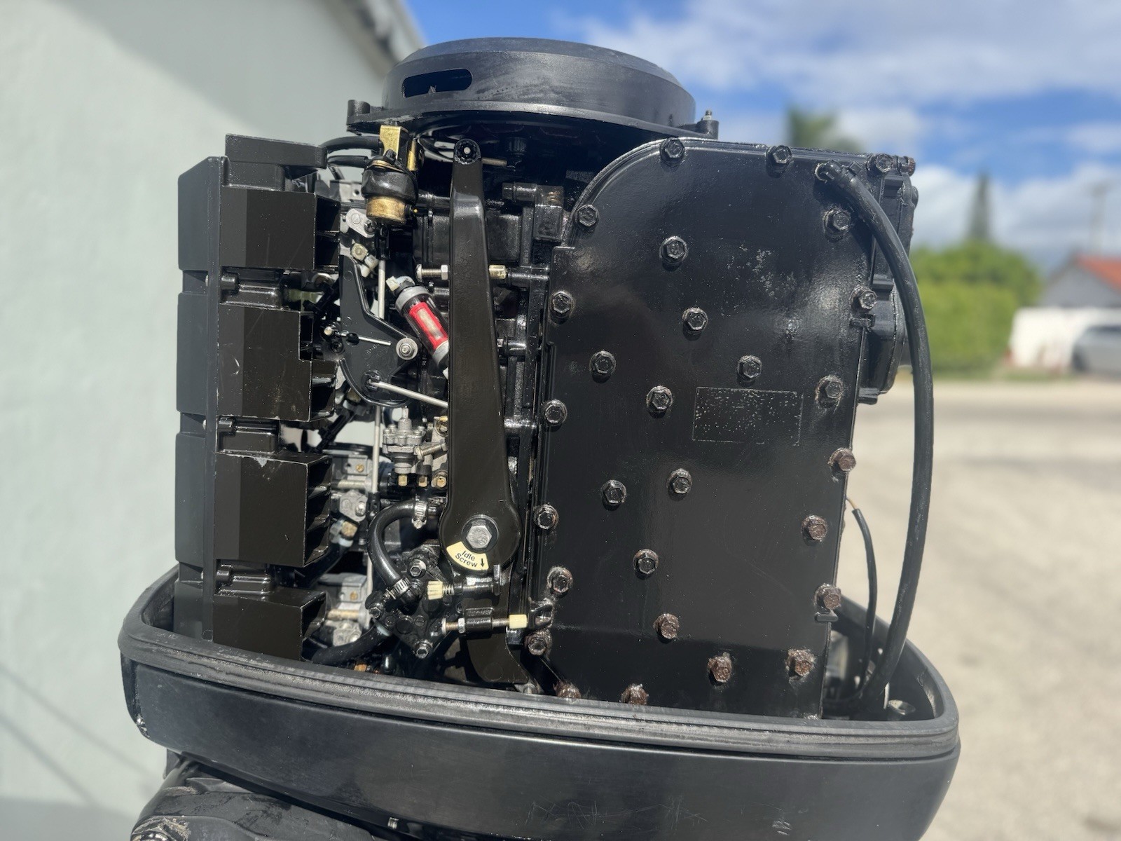 2004 Mercury 125HP 2-Stroke Outboard Motor – 20” Shaft | 437 Hours | Power Trim - Image 10