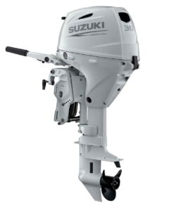 Suzuki DF30ATHLW5 30HP 4-Stroke Outboard Motor – 20” Long Shaft | Tiller | Power Tilt