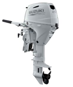 Suzuki DF25ATHLW5 25HP 4-Stroke Outboard Motor – 20” Long Shaft | Tiller | Power Tilt