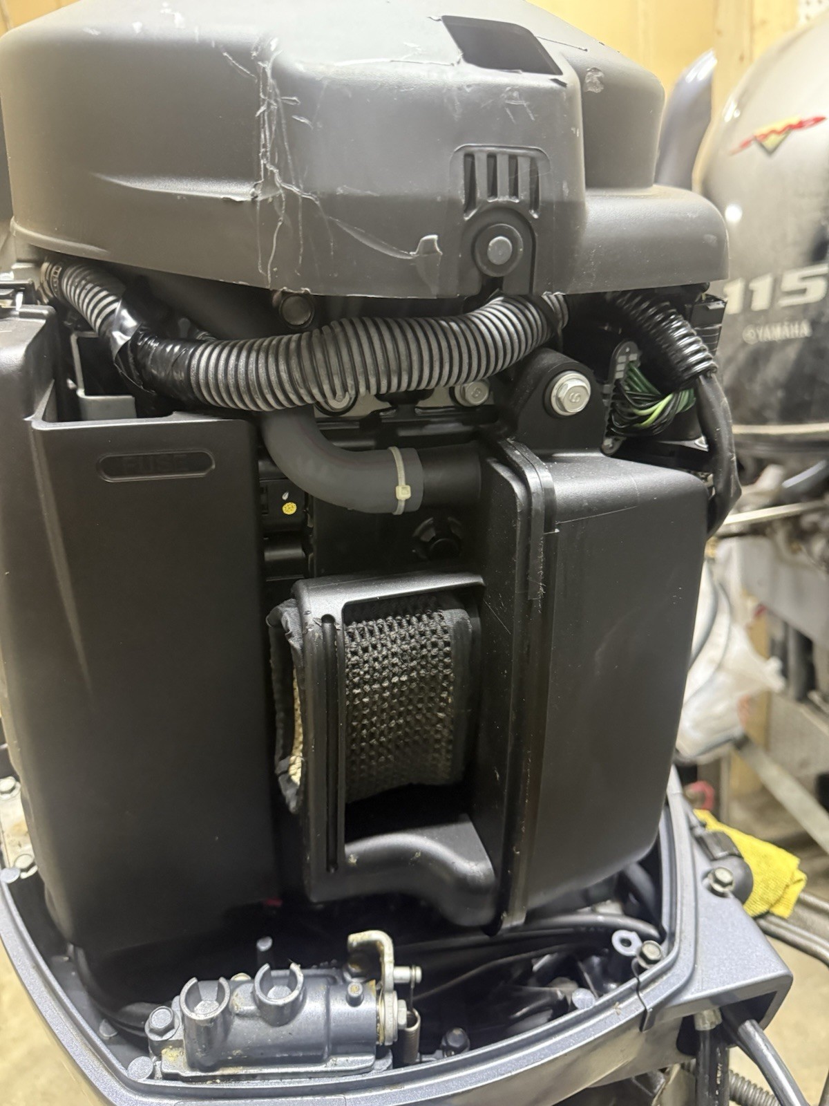 2005 Yamaha 90HP F90TLRD 4-Stroke Outboard Motor – 20” Shaft | 359 Hours | Freshwater - Image 12