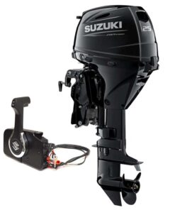 Suzuki DF25ATL5 25HP 4-Stroke Outboard Motor – 20” Shaft | EFI | Remote Control