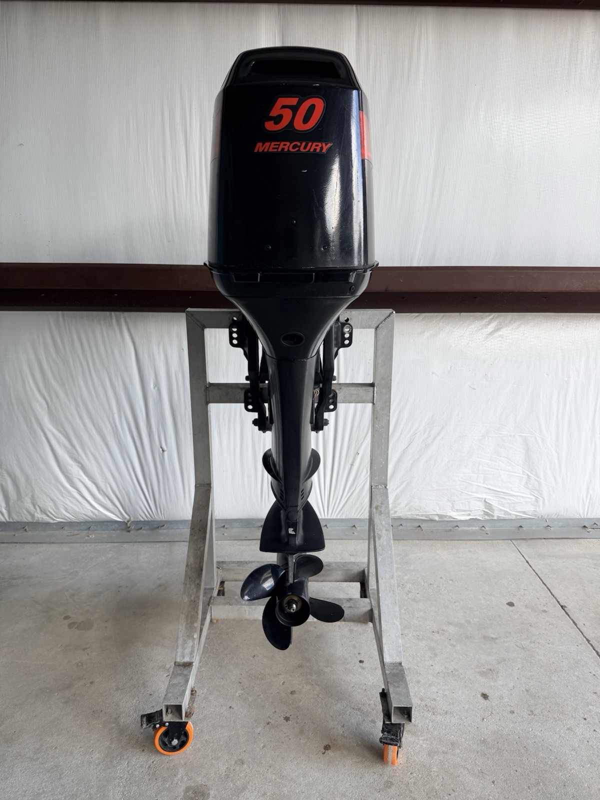 2001 Mercury 50HP 2-Stroke Outboard Motor 50ELPTO – 20” Shaft | Power Trim - Image 5