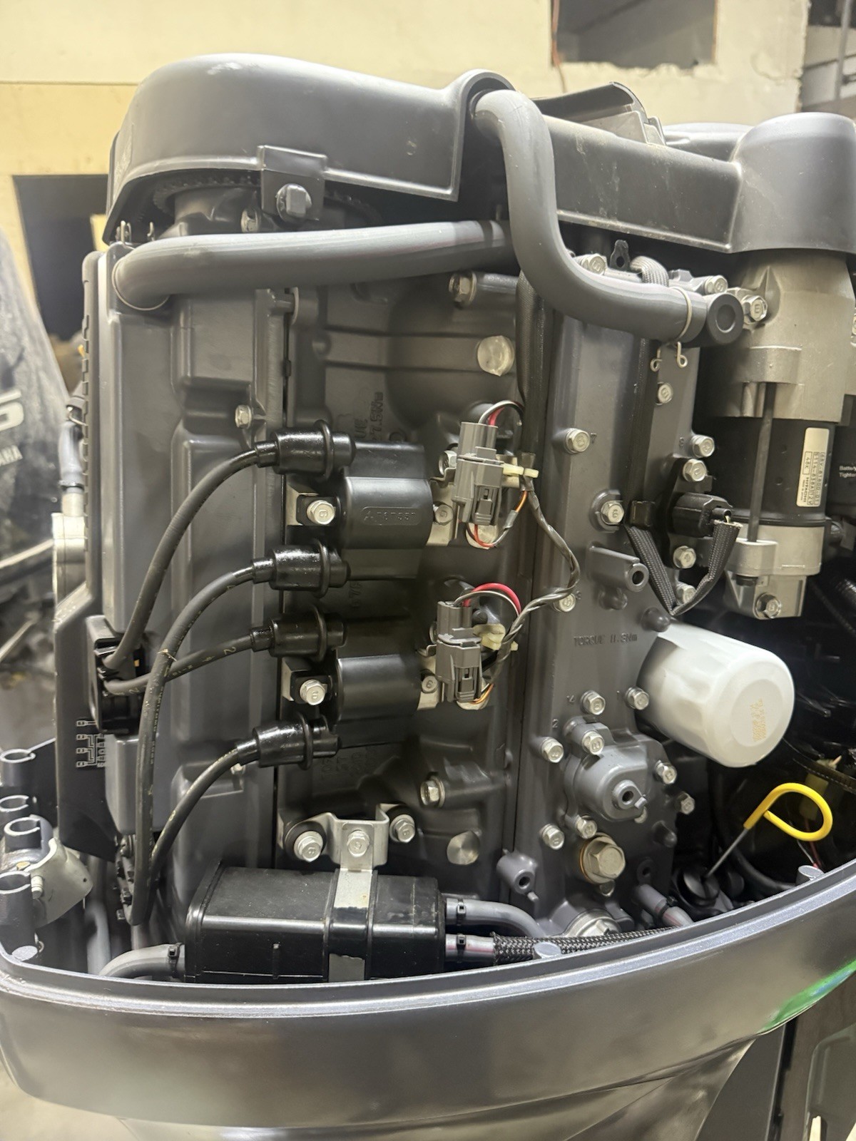 2005 Yamaha 90HP F90TLRD 4-Stroke Outboard Motor – 20” Shaft | 359 Hours | Freshwater - Image 10