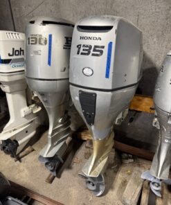 Honda BF135 135HP 4-Stroke Outboard Motor – 25” Shaft Left Hand | Runs Well