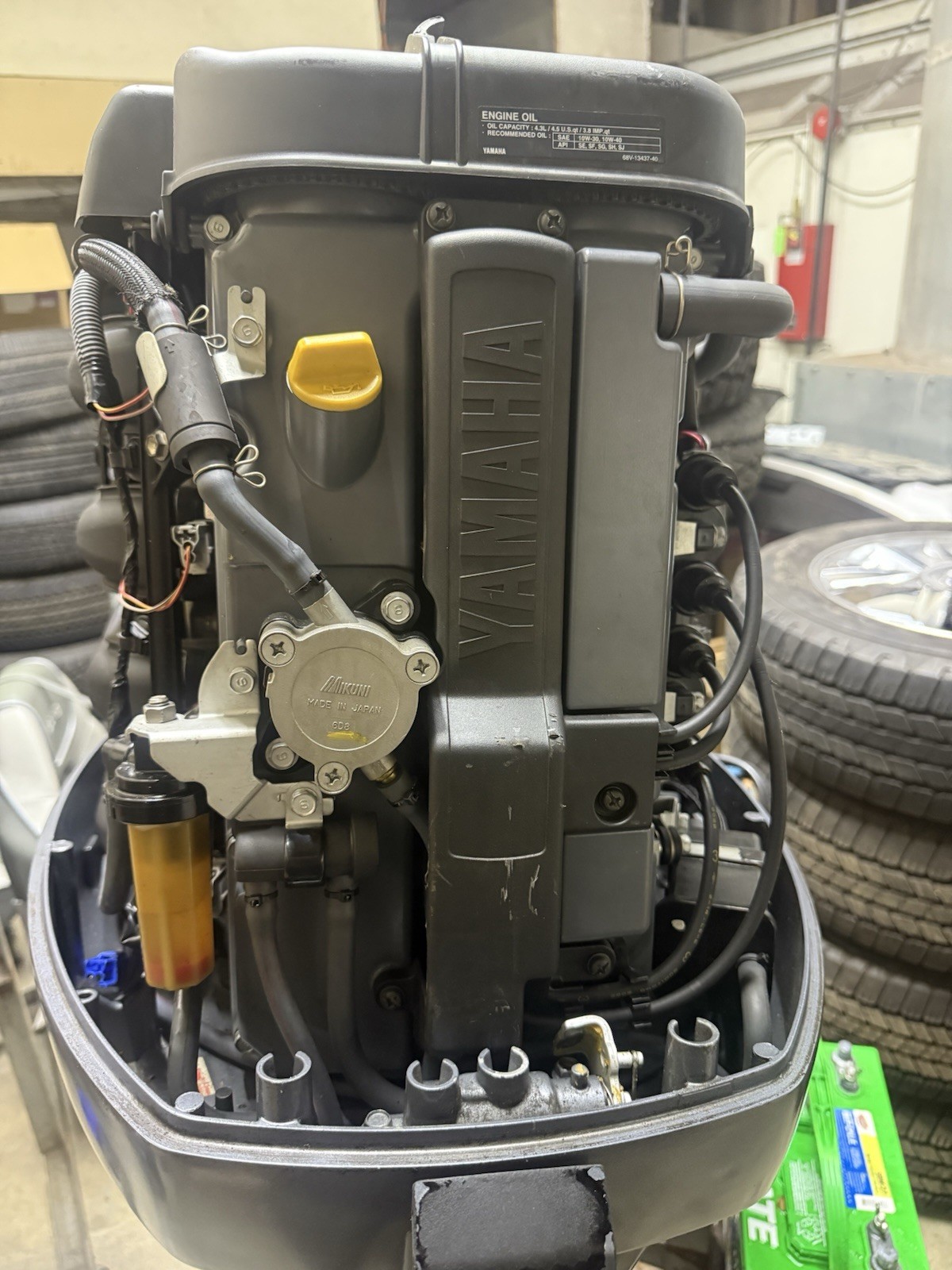 2005 Yamaha 90HP F90TLRD 4-Stroke Outboard Motor – 20” Shaft | 359 Hours | Freshwater - Image 9