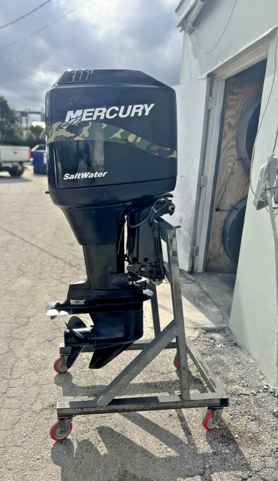 2004 Mercury 125HP 2-Stroke Outboard Motor – 20” Shaft | 437 Hours | Power Trim