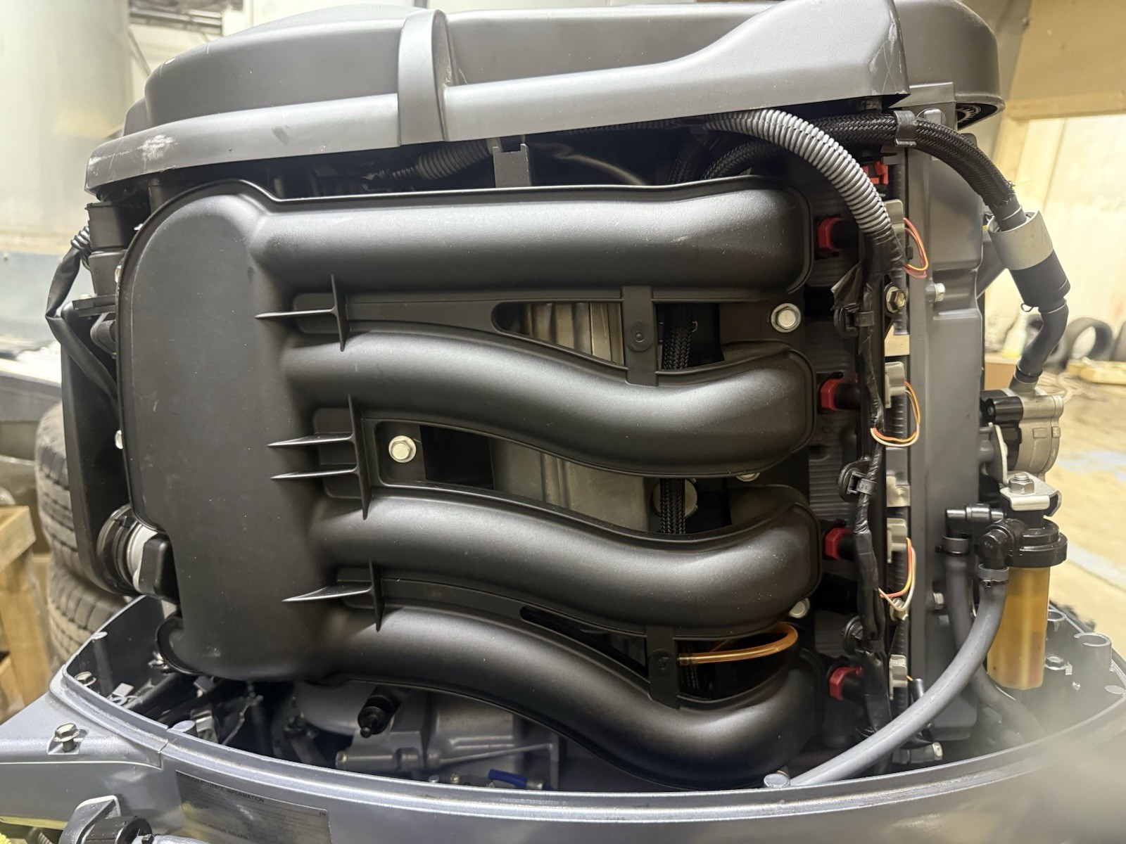 2005 Yamaha 90HP F90TLRD 4-Stroke Outboard Motor – 20” Shaft | 359 Hours | Freshwater - Image 7