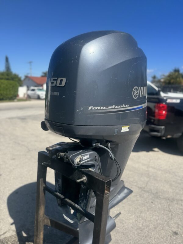 2011 Yamaha 150 HP Four Stroke Outboard Motor – 20” Shaft | 181 Hours