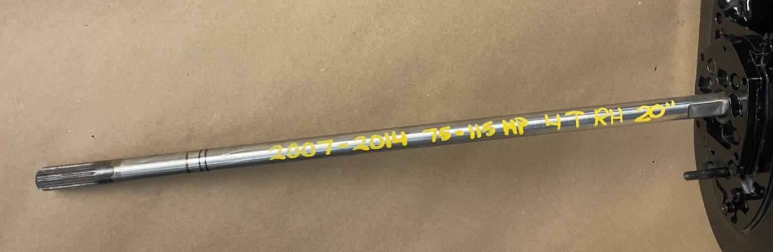 Used OEM Mercury 2007-2014 75-115 Hp 20" Outboard Lower Unit