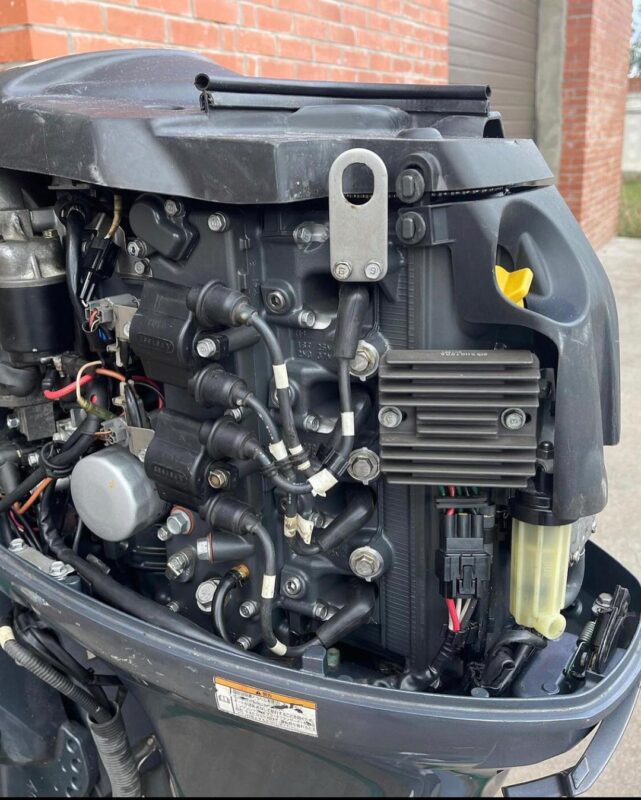 2014 Yamaha 70 HP 2-Stroke 20” Shaft Remote Steer Power Tilt & Trim Outboard Motor