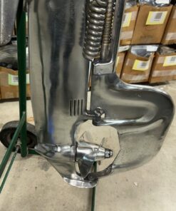 100 Year Old ELTO Outboard Motor Evinrude Super J Ruddertwin Polished Man Cave