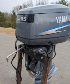 115 HP Yamaha 2 Stroke Outboard Motor 25