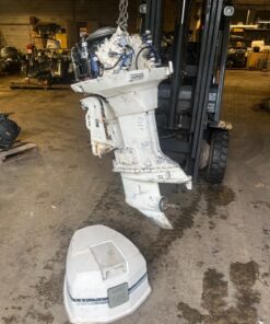 1985 Johnson 90 hp Carb 2-Stroke 20" Outboard Boat Motor Evinrude v4