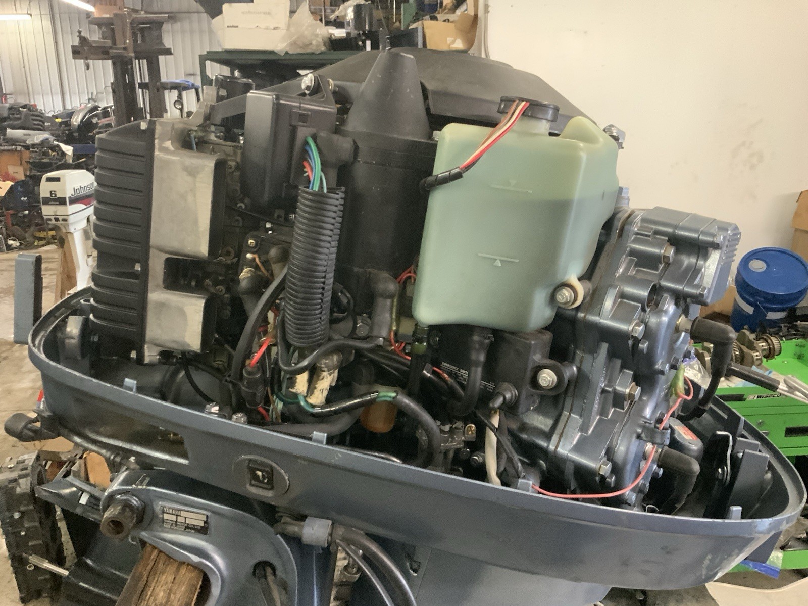 1988 Yamaha 130 2-stroke oil injected Remote Freshwater Long 20" Shaft
