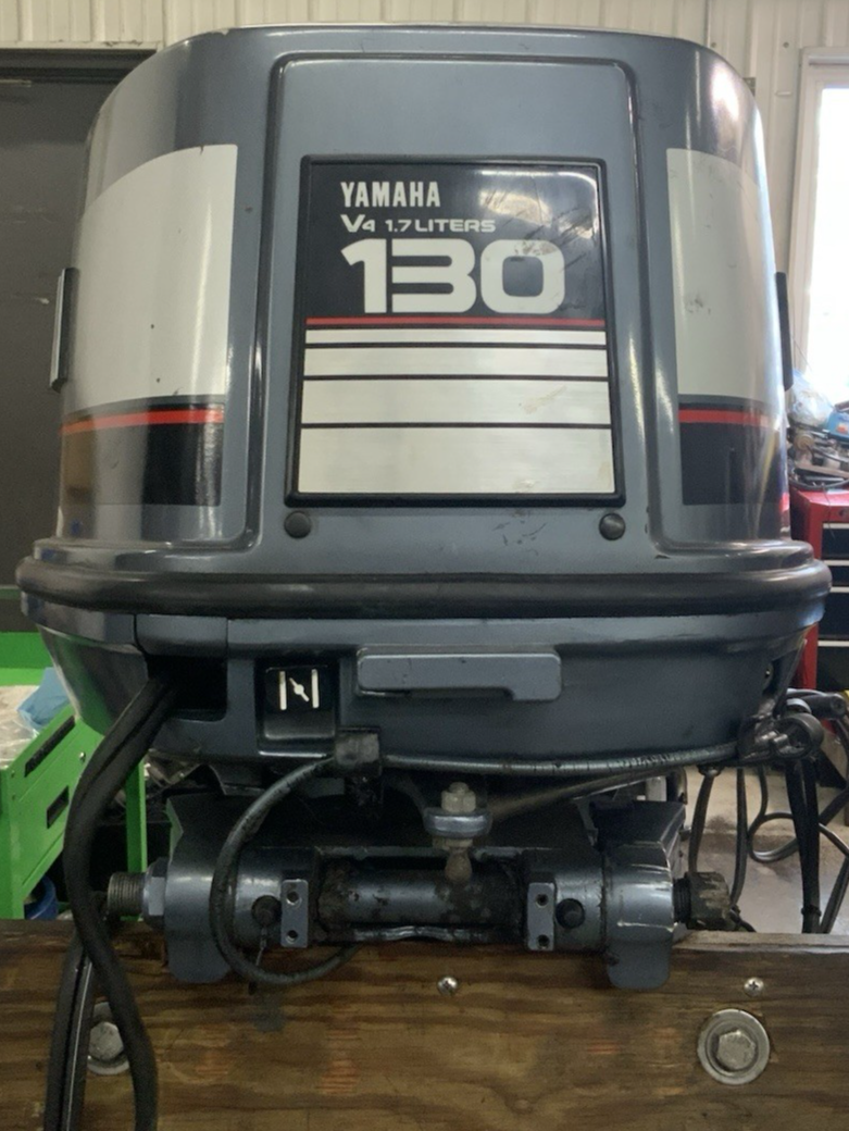 1988 Yamaha 130 2-stroke oil injected Remote Freshwater Long 20" Shaft